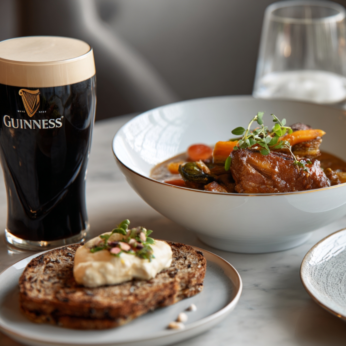 Guinness and Irish stew