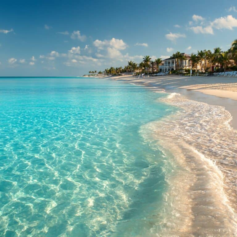 a Caribbean beach for spring break travel