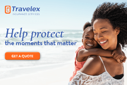 a woman with a child on her back